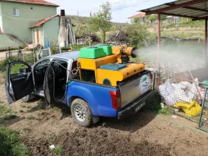 Çekerek Belediyesi Yaz Boyunca Haşereyle Mücadeleyi Sürdürüyor