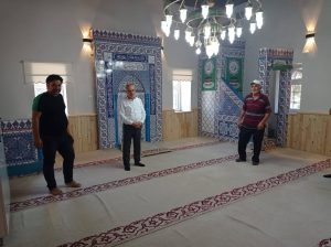 İl Müftüsü Kök, Çekerek’te cami onarımını yerinde inceledi
